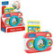 Clementoni Baby 17461 - Appareil Photo pour Bébés - Premier Âge - Jeu d'Eveil à partir de 9 Mois et Plus - avec Boutons et Pélicules Interactifs - Billes Fonction Hochet