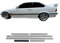 JOM 5111978JOM Seitenleisten Türleisten Satz Set für E36 Coupe Cabrio schwarz 6 teilig