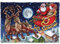 Christmas Latch Hook Rug Kits for Adults Large Size 39.4 x 30 inch DIY Needlework Unfinished Crocheting Rug Kit