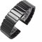 Keramik Uhr Armband 20mm 22mm Ersatzband schwarz Damen Herren Edelstahl Metall keramisches Uhrenband für Samsung Amazfit Huawei Garmin Smartwatch (22mm)
