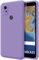 Tumundosmartphone Hülle Silikon Liquid Ultra Weich fur ZTE Blade A31 Farbe Lila
