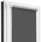 Estika Verdunklungsrollo Thermorollo ohne Bohren - 100 cm x 150 cm - Graphit - 13 Stoff Farben, Rollos für Fenster ohne Bohren, Klemmfix rollos für Fenster innen (100 cm Stoffbreite)