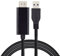 NFHK Cable USB 3.0 macho a HDMI macho USB 3.0 fuente HDMI convertidor de fregadero para computadora portátil PC adaptador 1.8 m 1080P proyector video monitor cable
