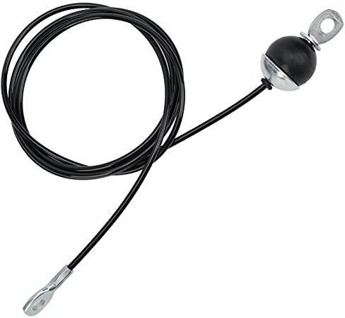 Gym Cable Wire Rope Fitness Gym Ersatzkabel Heavy Duty Steel Wire Rope Fitness Pulley Rope für Cable Machine Home Gym Weight Lift Pulley System (2m / 6,6ft)