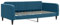 vidaXL Tagesbett, Gästebett 2-in-1, Sofabett Schlafsofa für Schlafzimmer Wohnzimmer, Bettsofa Sofa, Modernes Design, Blau 100x200cm Samt