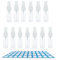 ZHIYE 13PCS Spray Bottle, 10ml Plastic Refillable Spray Bottle Clear Empty Fine Mist Atomiser Travel Bottle with Labels for Cleaning Make-up Cosmetic Hair