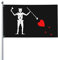 Garten Flaggen Piratenflagge Blackbeard Außenbanner Verblassen Beständig Garten Fahnen Wetterfest Dekorative Fahnen Für Home Yard Hof 90x150 cm