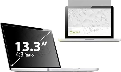 Thorani Premium Blickschutzfolie schützt Ihr Display - 13.3 Zoll 4:3 Standard, 130069