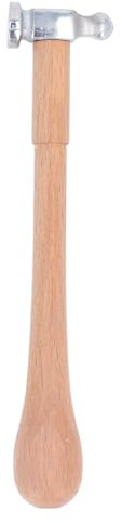 Mini martello americano fatto a mano grande testa manico in legno oro martello lucidatura testa rotonda martello multifunzionale high-end martello oro strumento