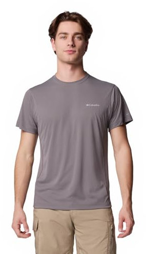 Columbia Camiseta Zero Rules Light SS Crew para Hombre