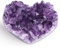 XIANNVXI Herz Amethyst Druse Amethyst Stein Rohstein Kristalle Edelsteine Groß Cluster UnregelmäßIge Roher Heilsteine GeodenhöHlen Meditation Heilung Steine 4-5cm