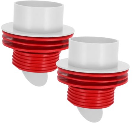 OSALADI 2pezzi Tappi Per Dispositivo Antiriflusso Guarnizione Per Scarico Compatibile Tubazioni Facile Installazione Previene Sgradevoli