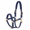 Eskadron Heritage Halfter Faux Leather Double Pin Plait, Größe:Pony 1, Farbe:True Blue