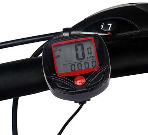 Fahrradcomputer Universal 15 Funktionen IP65 Wasserdicht - GPS Fahrradtacho - Universal Fahrradcomputer für Fahrräder (Magnet Induktion)