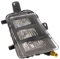 GBJHYRTR Auto LED Nebelscheinwerfer für Golf 7 A7 Mk7 GTD 2013 2014 2015 2016 2017 5g0941699 5g0941700, Transparent Linse ABS DRL Tagfahrlicht Front Stoßstange Blinker Mit Glühbirnen,1pc Left-A