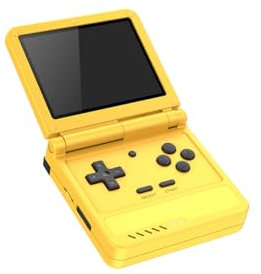 V90S Console di gioco portatile retrò con sistema open source, console di gioco classica pieghevole da 3,5 pollici 64G TF Card emulatore portatile per adulti