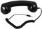 DINHEAROM Auricular Vintage para Teléfonos de Línea Diseño Retro Compatible con Múltiples Color Negro