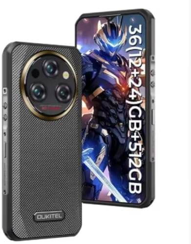 QZDTRADE WP35 Pro 11000mAh Smartphone Robuste 5G 11000mAh 36GB+512GB Andiron 14 64MP téléphone cellulaire NFC