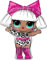 Toyland® 89 cm (35) LOL Surprise Diva Girl Ballon - Partydekoration für Mädchen