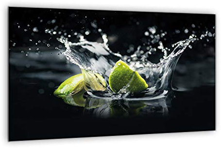 semup Kochfeld-Abdeckplatte aus Keramik 80 x 52 cm - Hartglas großes Schneidebrett - Küchenwand Spritzschutz - Herdschutz für Keramik Elektroinduktion - 30616-8052