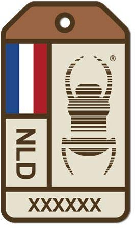 Travelbug Aufkleber Geocaching Netherland Niederlande Holland Sticker
