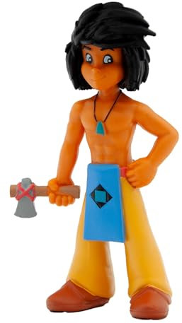 Bullyland 43363 - Spielfigur Kleiner Dachs aus Yakari, ca. 9,3 cm, detailgetreu, ideal als kleines Geschenk für Kinder ab 3 Jahren