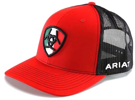 ARIAT Mexikanische Flagge, Rot/Schwarz, Einheitsgröße