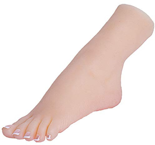 YH-feet Silikon Füße Modell, 36# Fuß Lebensgroße Frau Silikon Schaufensterpuppe Fuß, Für Schmuck Sandale Schuh Socke Kunst Display Skizze