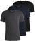BOSS Mens Tshirt RN 3P Classic Three-Pack of Cotton Underwear T-Shirts with Logos