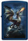 Zippo Sturmfeuerzeug - Dragon Design by Anne Stokes - Navy Matte Finish - Nachfüllbar - Wiederverwendbar - Windfestes Design - Geschenkbox - Made in USA