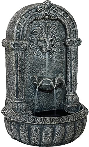 STILISTA Fontana da Giardino Testa di Leone 53 x 34 x 23 cm, Inclusa Pompa