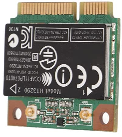 Yunseity Scheda di Rete Mini PCIe RT3290 con Modulo WiFi Bluetooth 3.0, 2,4 GHz 150 Mbps 802.11B/G/N, Adattatore NIC per HP CQ58/M4/M6/4445S/DV4/655/650/G4/G6/G7
