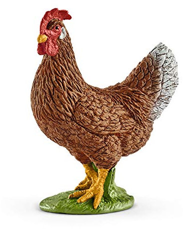 SCHLEICH 13826 Henne, ab 3 Jahren, Farm World - Spielfigur, 2 x 4 x 5 cm