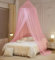 ZIQINPSQ Grande moustiquaire rose pour lit simple, double, king size, adulte et enfant ; tente dôme intérieur/extérieur