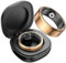 DekeFit Bague Connectée Homme Femme avec Compartiment de Chargement Portable, Smart Ring Sommeil/Fréquence Cardiaque/SpO2, 100+ Modes Sportifs, IP68 Étanche Smartring Android iOS, Taille 12, Or