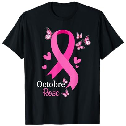 Cancer du Sein Octobre Rose, Lutte au Cancer du Sein 2024 T-Shirt
