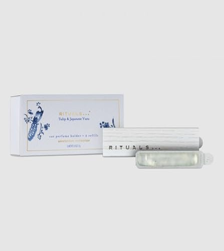 RITUALS The Ritual of Tuilip & Japanese Auto-Lufterfrischer mit wiederverwendbarem Holzhalter, 6 g