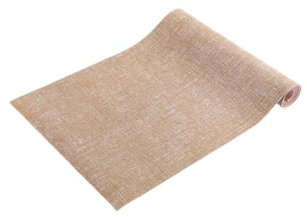 kowaku Jute-Yogamatte, weiches Kissen, rutschfeste Unterseite, schweißabsorbierendes Sportzubehör, Pilatesmatte für das Fitnessstudio im Innen- und, Khaki