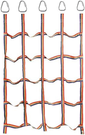 JvFbjLF Reti da Arrampicata all'aperto Reti da Arrampicata su di Corda da carico for attività avventurose for Bambini Casa sull'albero all'aperto