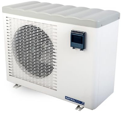 Eco Elyo-15 76661 Bomba de calor para piscina - Calentador de piscina - Temperatura ideal del agua - 6 niveles de potencia - Calefacción silenciosa y ahorro de energía - 11 kW - Astralpool