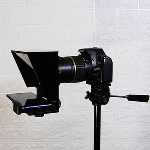 Teleprompter, Mini-Teleprompter, tragbarer Inscriber, mobiler Teleprompter, Artefakt-Video mit Fernbedienung for Telefon(T3)
