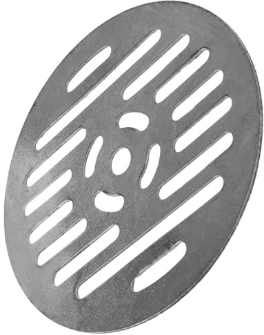 TOVINANNA Couvercle de Drain de Planche en Acier Inoxydable 304 16 CM Compatible Évier et Lavabo, Filtre de Siphon de Sol pour Usage Domestique