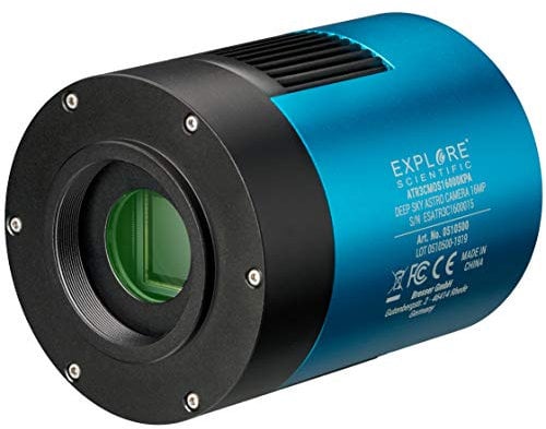 Explore Scientific Deep Sky Astro Farb Kamera 16MP USB 3.0 mit Panasonic CMOS Sensor und aktiver Kühlung