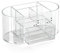 Osco Schreibtisch-Organizer aus transparentem Acryl mit Schublade