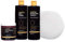 Furniture Clinic Komplettes Leder restaurierungs-Set – enthält Leder-Balsam, Schutzcreme, Reiniger, Schwamm und Tuch – für Autositze und, Sofas, (Beige)