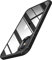 TENDLIN Compatible with iPhone XS Case/iPhone X Case Crystal Clear Hard Back Soft Bumper Protective Case (Black)