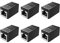JZK 6PCS RJ45 Coupler, lan cable coupler Cat8 Cat7 Cat6 Cat5e Cat5, extension connector for extending ethernet cables, female to female ethernet coupler adapter