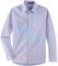 Spring&Gege Chemise à manches longues en popeline à carreaux pour garçon, Bleu/Rose Petit Vichy, 5-6 ans