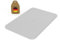 FUX Pack of 500 Plastic Spacers, 60 x 40 x 1.5 mm, Glazing Blocks, Underlay Plates, Plastic Plates, Adjustment Plates, Window Wedges (Thickness: 1.5 mm)