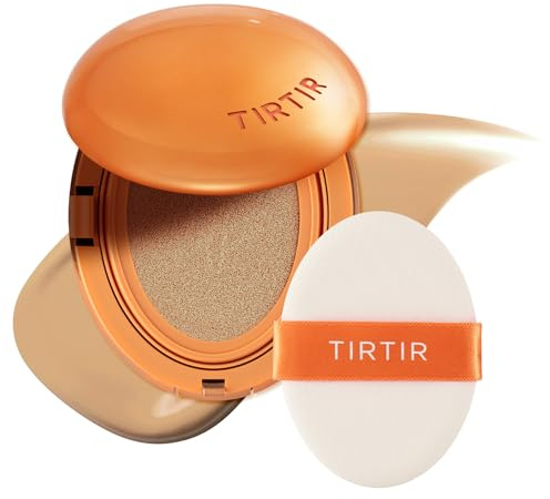 TIRTIR Mini-Maske, Geeignet Für Ai Filter Cushion Foundation, Ai Like, Halbmatte Oberfläche, Bis Zu 72 Stunden, Mittlere Bis Vollständige Deckkraft, 0,15 Fl Oz (1 Stück), 29N, Natürliches Beige